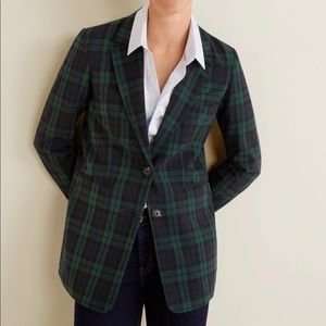 MANGO PLAID BLAZER NWT